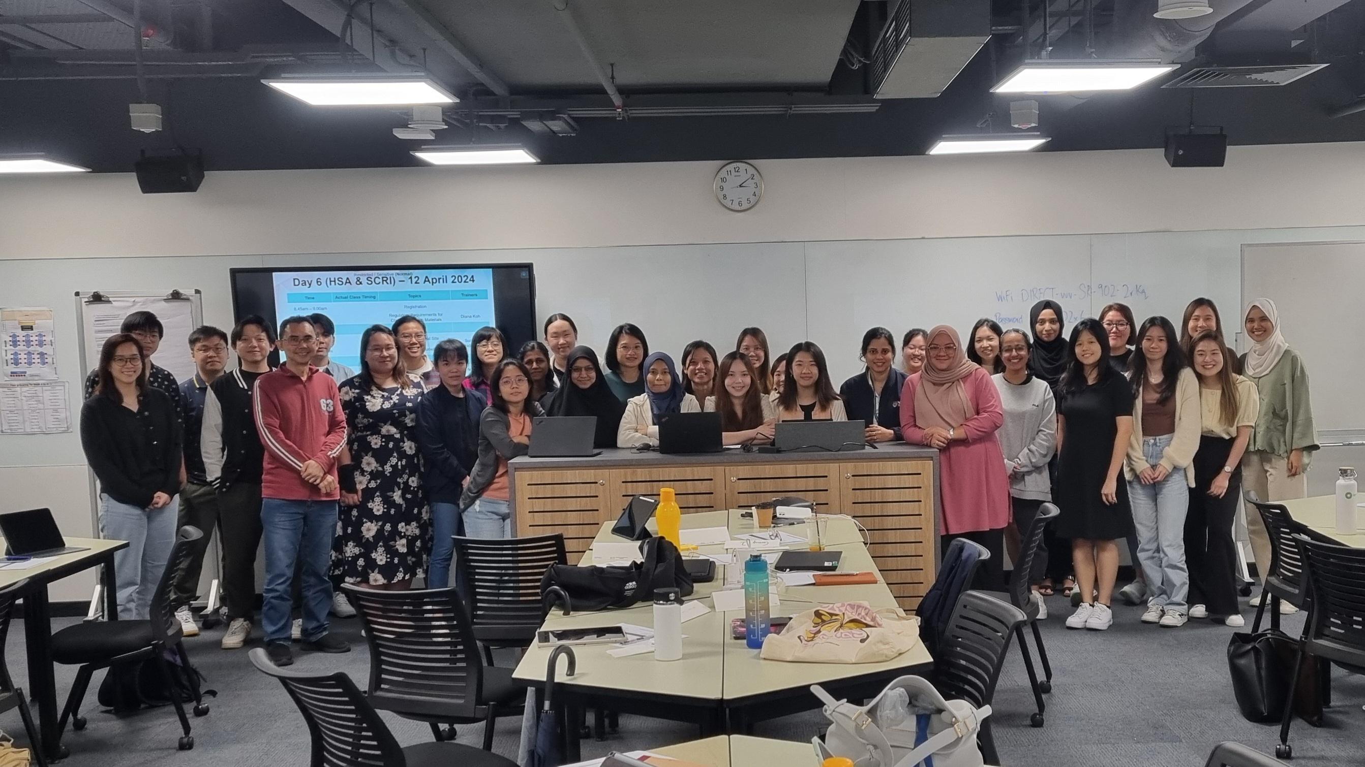 Participants from the CRC Level 1 Programme, March 2024 intake